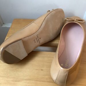 Nude colored flats